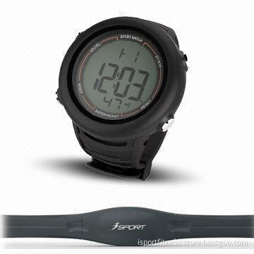 Wrist watch heart rate monitor